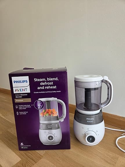 Philips Avent 4 in 1 - matberedare för barnmat