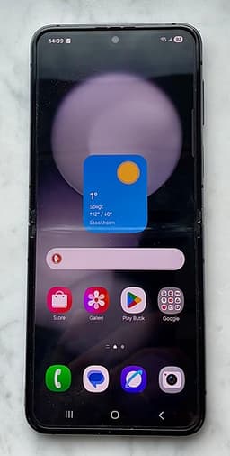 Samsung Galaxy Z Flip mobil 256 GB svart