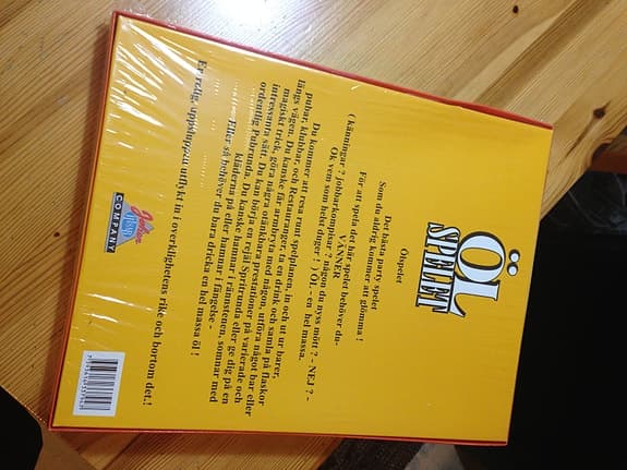 🍻 Öl Spelet – retro partyspel / fortfarande inplastat