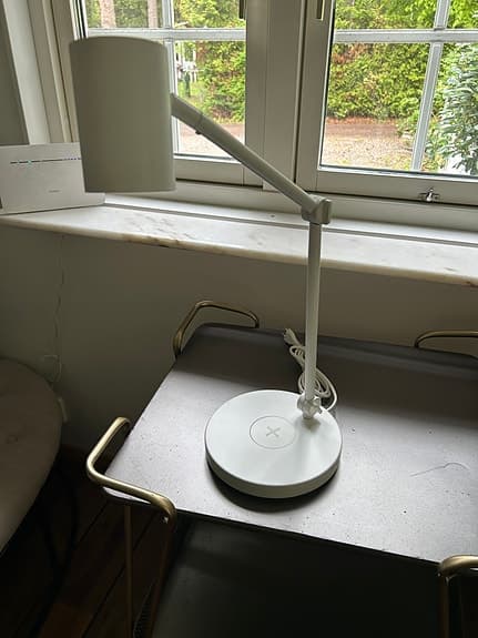 IPhone laddare lamp