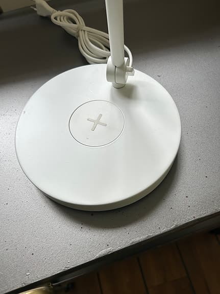 IPhone laddare lamp