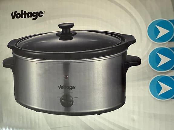 Voltage slow cooker 3,2L rostfritt stål