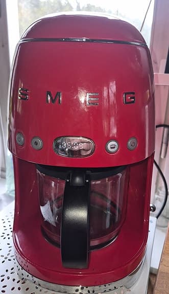 Smeg kaffebryggare + brödrost