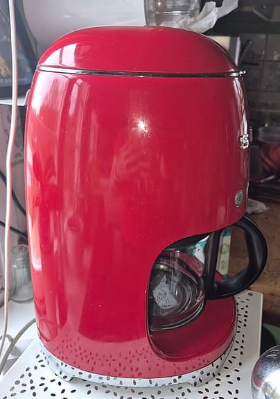 Smeg kaffebryggare + brödrost