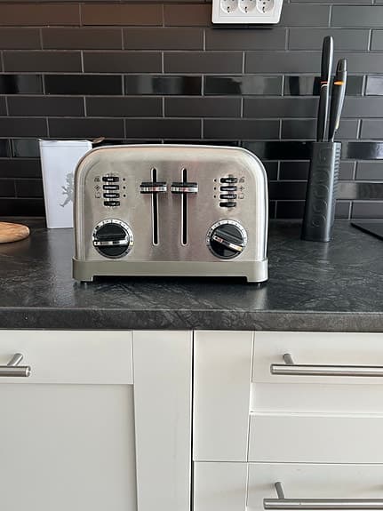 Cuisinart brödrost 4 skivor rostfritt stål