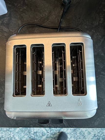 Cuisinart brödrost 4 skivor rostfritt stål
