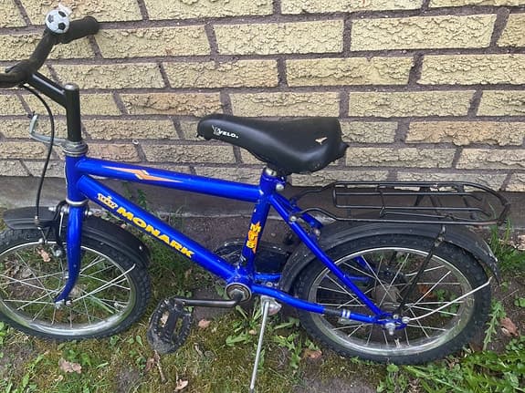 Barncykel 12” röd