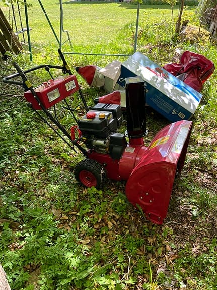 Snöslunga Snow Blower 22" röd bensin