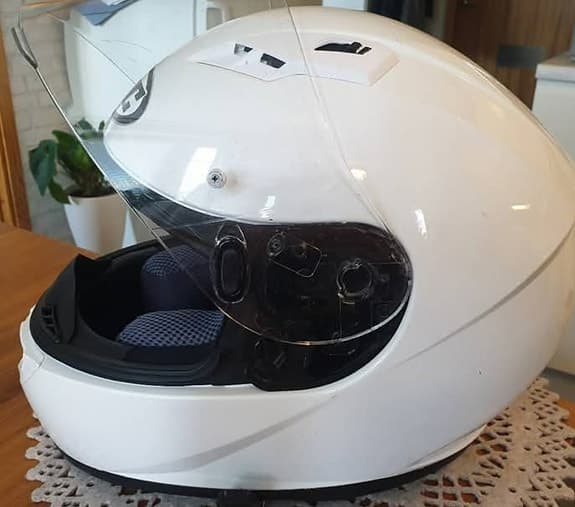 HJC Integralhjälm CS-15 Vit – XS 53–54 cm – mycket fint skick