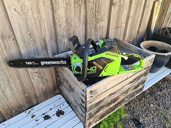 Greenworks motorsåg