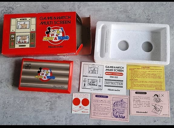 Nintendo Game & Watch Mickey & Donald Multi Screen spel