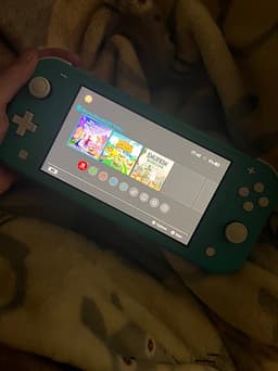 Nintendo Switch Lite turkos handhållen konsol
