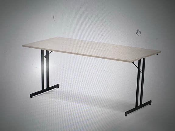 Fällbart bord
