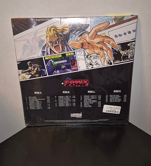 Comix Zone Original Soundtrack 2xLP färgad vinyl
