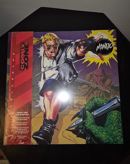 Comix Zone Original Soundtrack 2xLP färgad vinyl