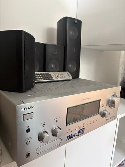 Sony STR-DB798 receiver / förstärkare med högtalare och fjärrkontroll