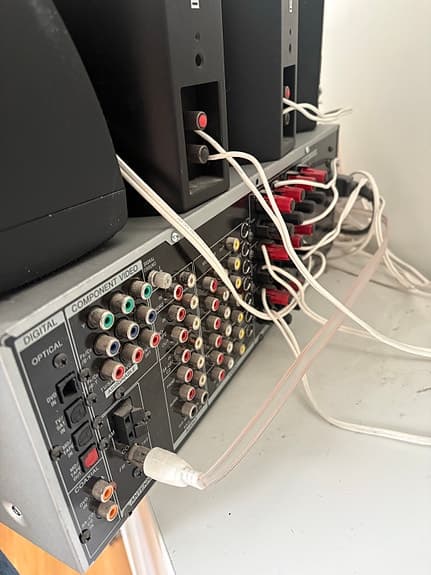 Sony STR-DB798 receiver / förstärkare med högtalare och fjärrkontroll