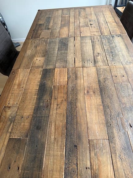 Mio Woodenforge matgrupp med 4 stolar Chatham grå