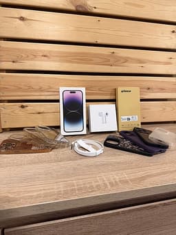 iPhone 14 Pro | Deep Purple | Massvis med tillbehör