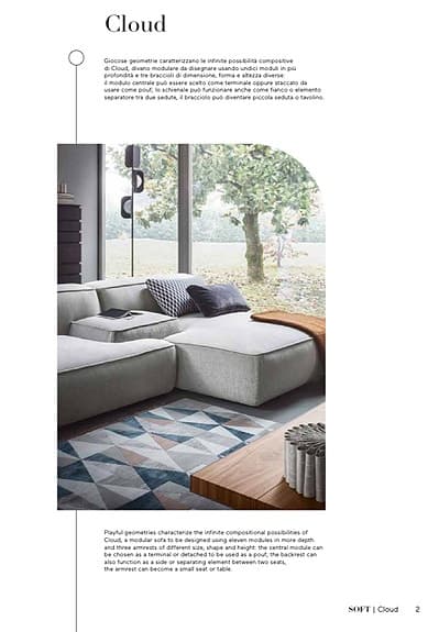 Lema Cloud Sofa av Francesco Rota