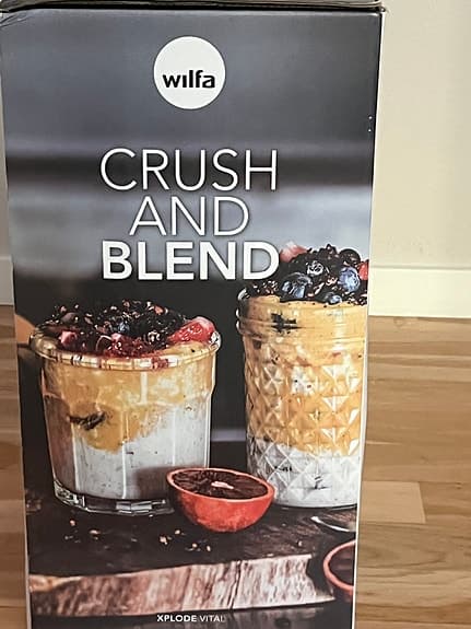 Wilfa Blender, xplode vital