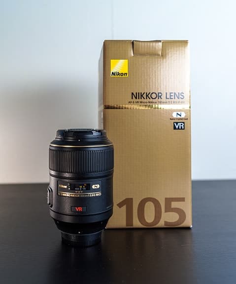 Nikon AF-S VR 105mm F/2,8G IF-ED Micro-Nikkor.