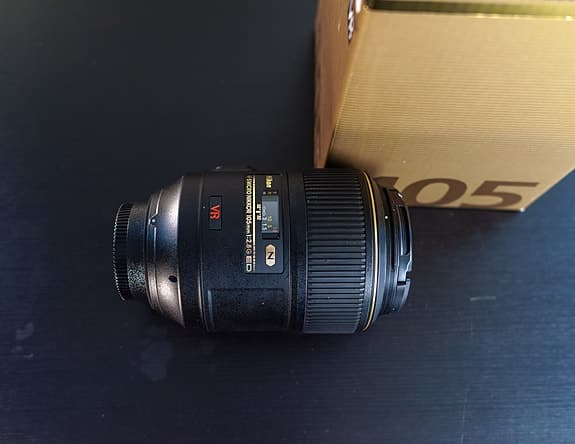 Nikon AF-S VR 105mm F/2,8G IF-ED Micro-Nikkor.
