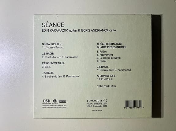 Edin Karamazov - Séance