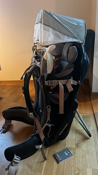 VAUDE Shuttle Premium Barnbärstol / Child Carrier – Top Condition