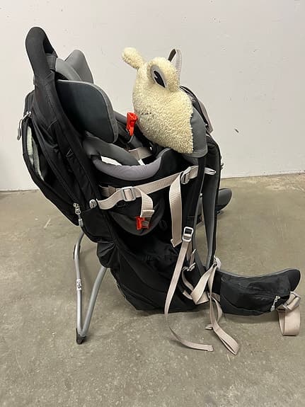 VAUDE Shuttle Premium Barnbärstol / Child Carrier – Top Condition