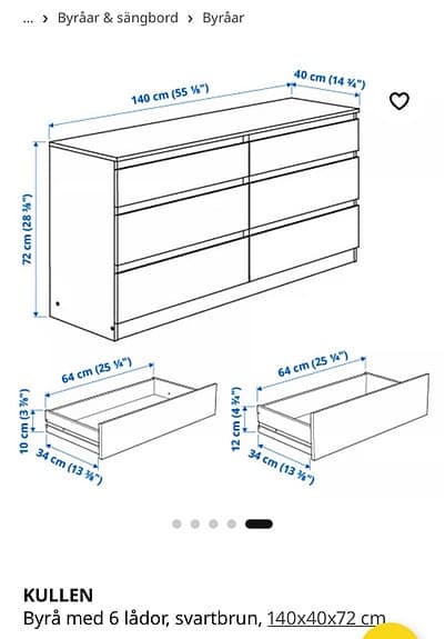 Byrå KULLEN IKEA