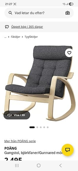 gungfotölj