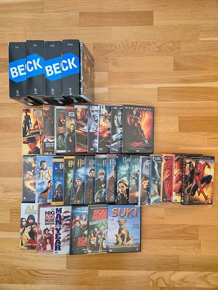 DVD-samling till salu (49 st)