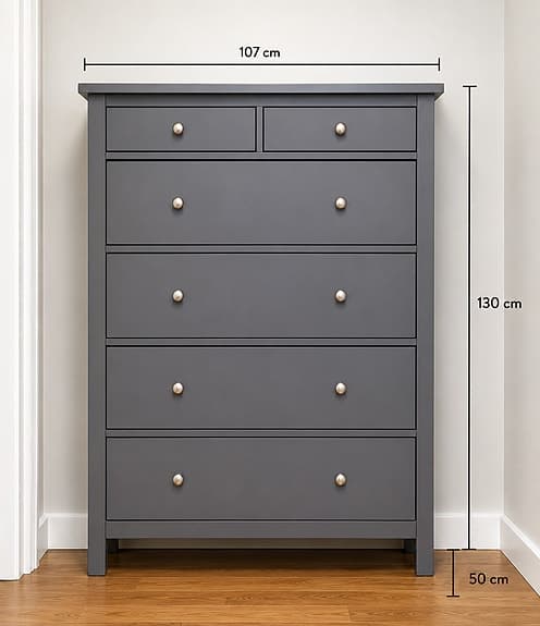 IKEA HEMNES byrå