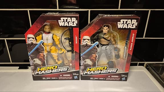 2st Star Wars Hero Mashers från 2015 oöppnade