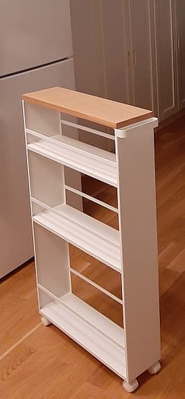 Smal förvaringvagn för Kök/Badrum