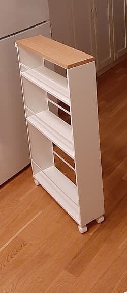 Smal förvaringvagn för Kök/Badrum
