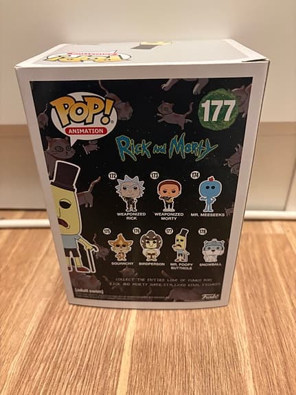 Funko Pop Rick and Morty figur Mr. Poopy Butthole nr 177
