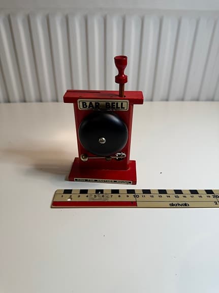 Vintage Bar Bell – Fungerande Retro Barklocka – Ring For Another Round