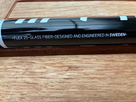 Innebandyklubba glasfiber Flex 29 och innebandyglasögon