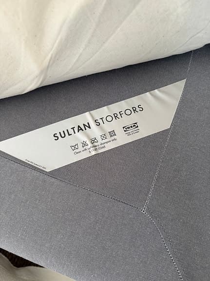 Bäddsoffa med ny sultanmadrass