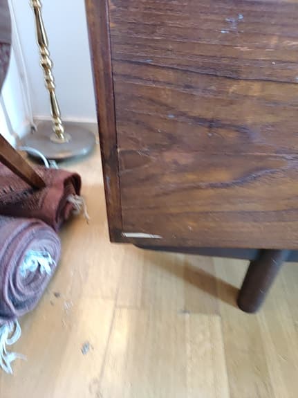 Dansk design teak byrå 50-tal