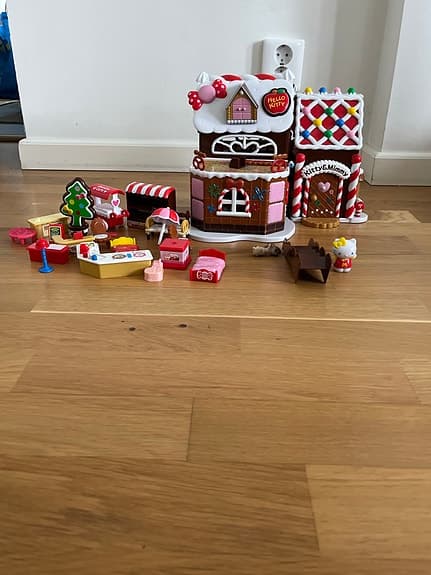 Hello Kitty dockhus m möbler m.m
