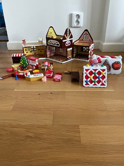 Hello Kitty dockhus m möbler m.m