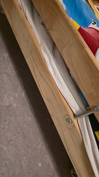 IKEA SNIGLAR juniorsäng med madrass 70x160 cm