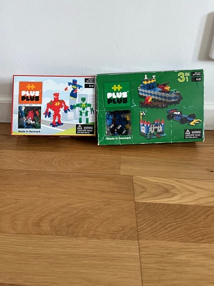 Plus Plus byggset och klossar