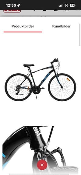 Hybridcykel i mycket gott skick säljes