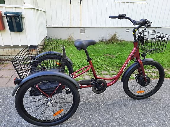 Trehjulig elcykel Evobike