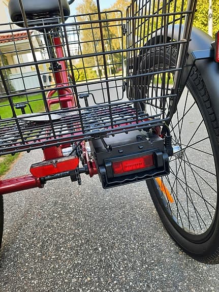 Trehjulig elcykel Evobike