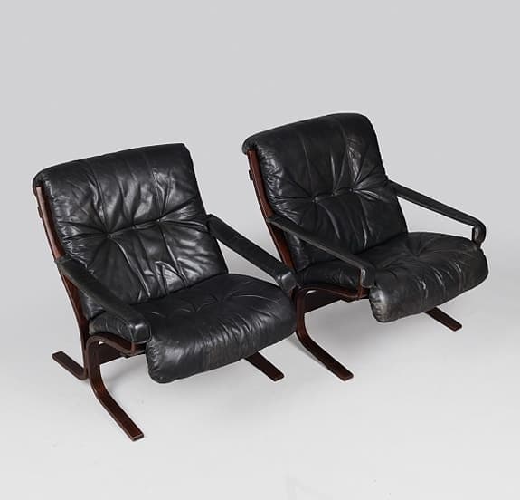 Designfåtöljer ”Siesta” av Ingmar Relling